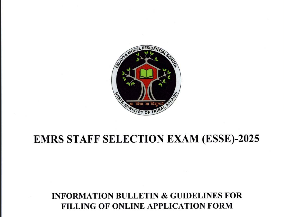EMRS Recruitment 2025