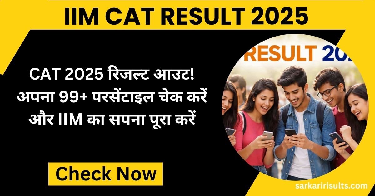 IIM CAT Result 2025