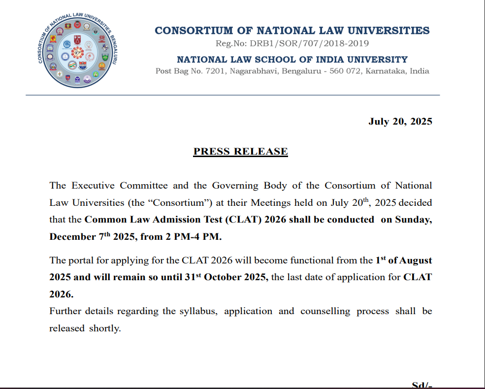 CLAT 2026 Result