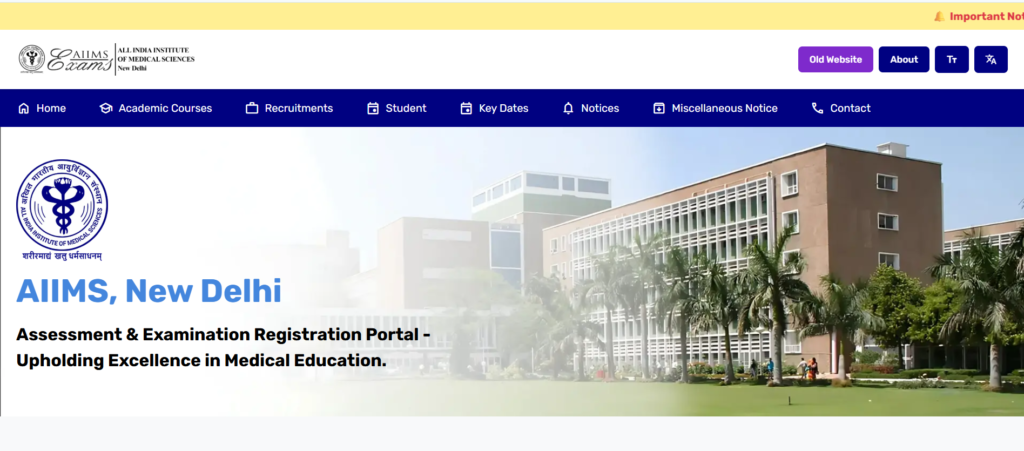 AIIMS CRE Group B C Admit Card 2025