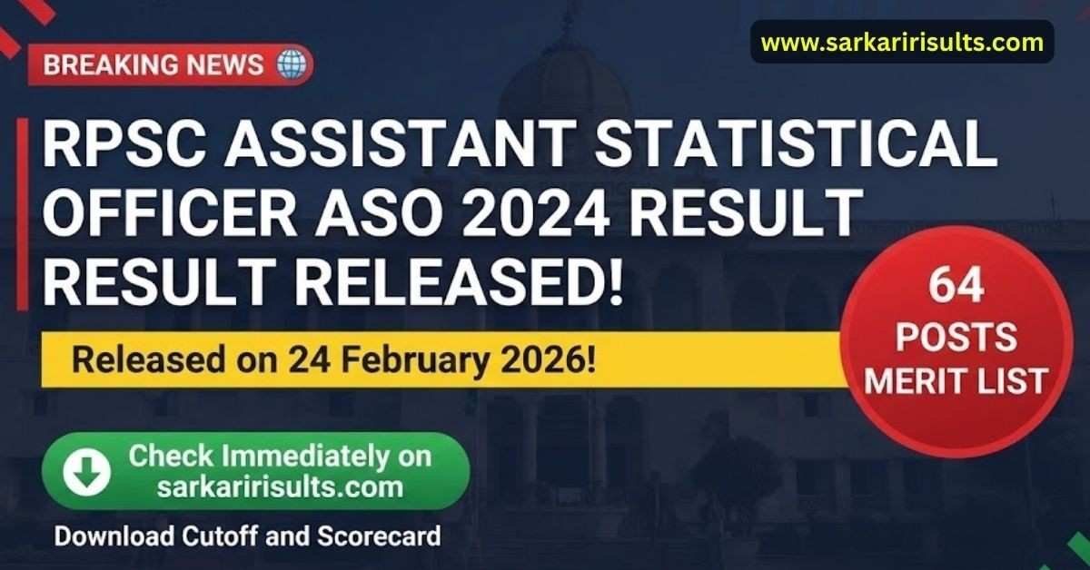RPSC ASO 2024
