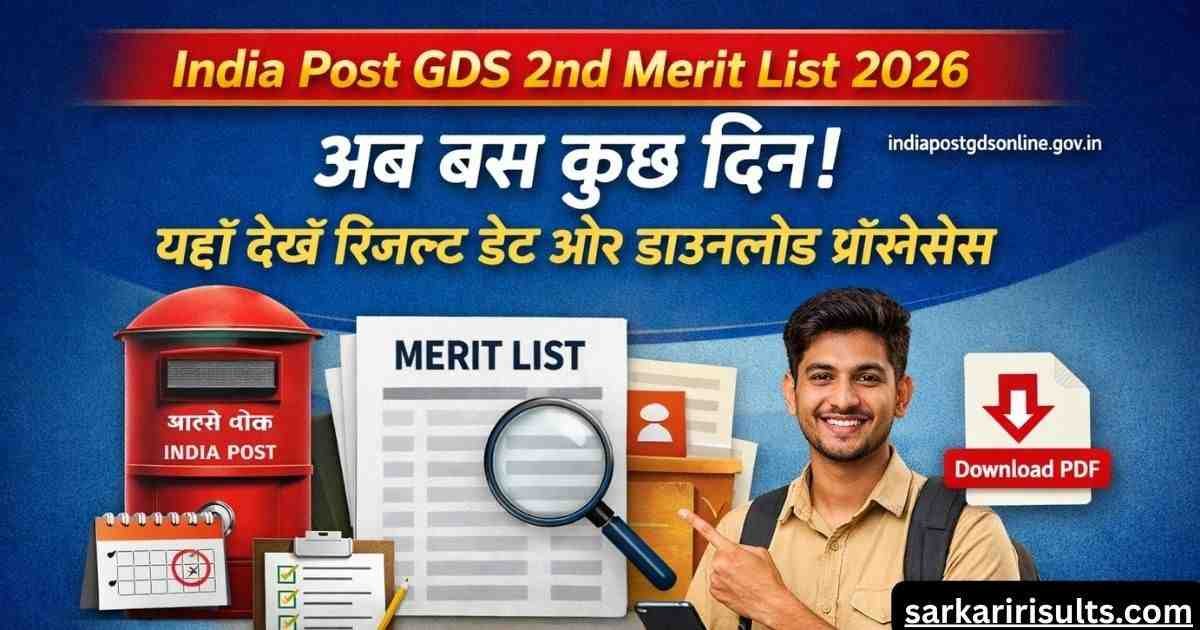 India Post GDS 2nd Merit List 2026
