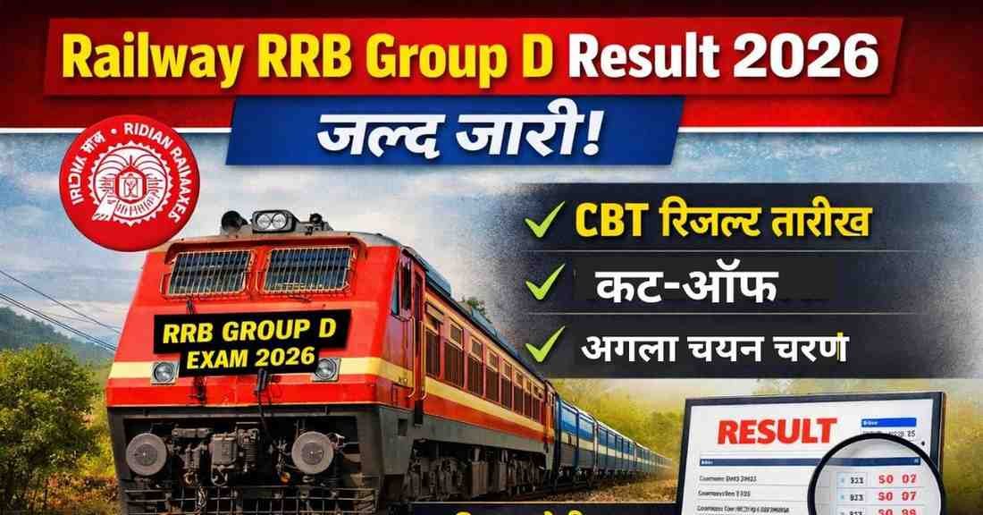 Railway RRB Group D Result 2026
