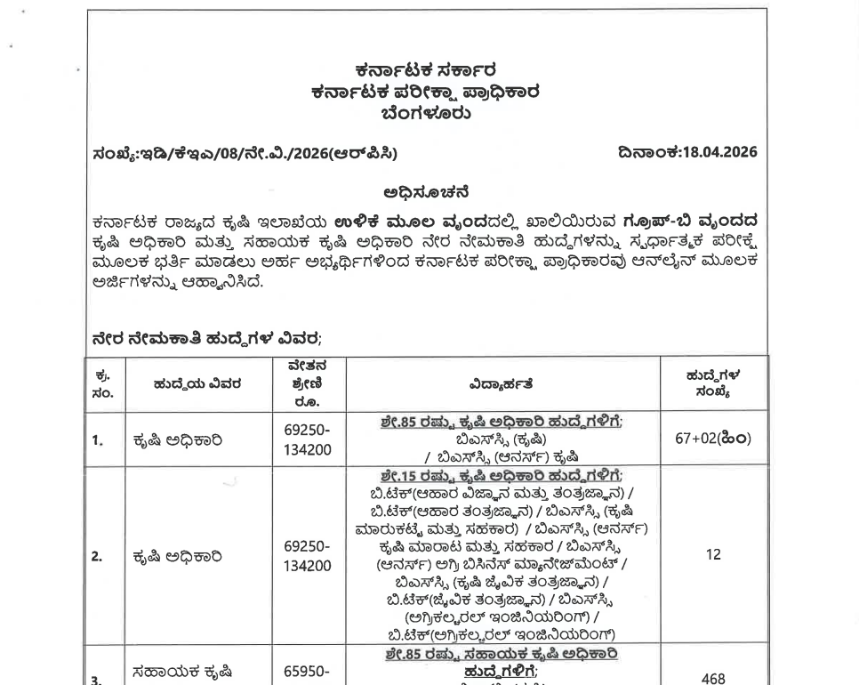 KEA AO AAO Recruitment 2026