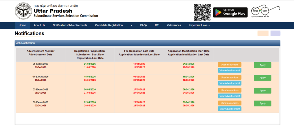 UPSSSC Forest Guard Recruitment 2026