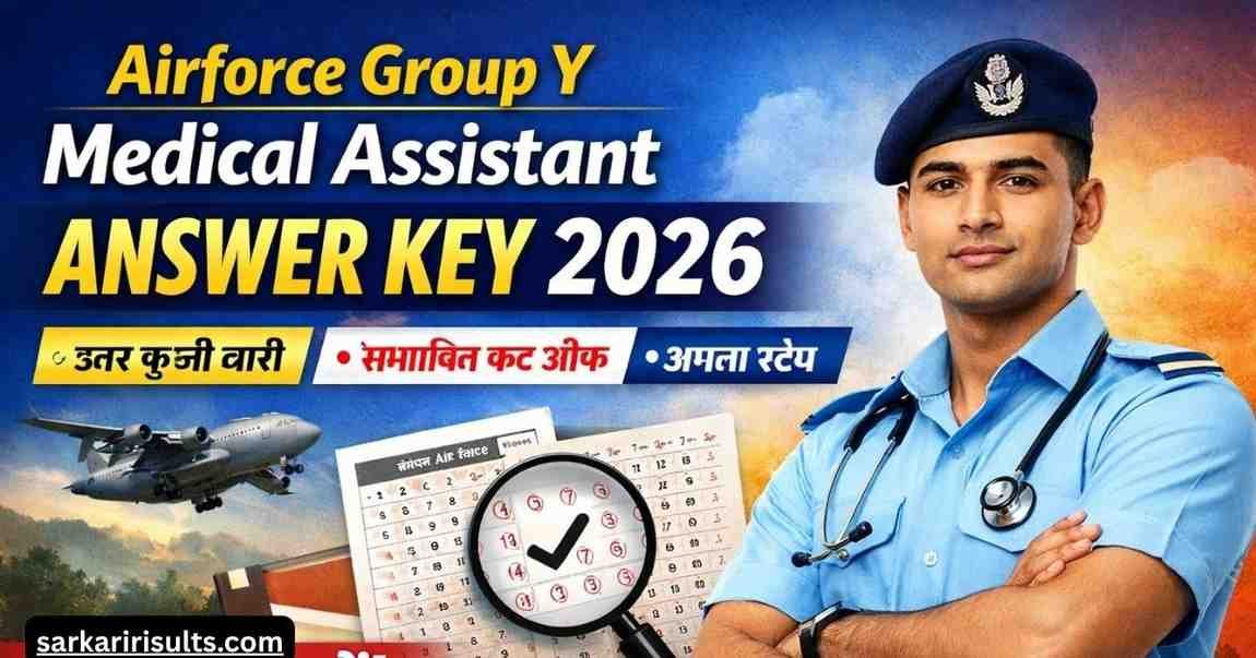 Airforce Group Y Answer Key 2026