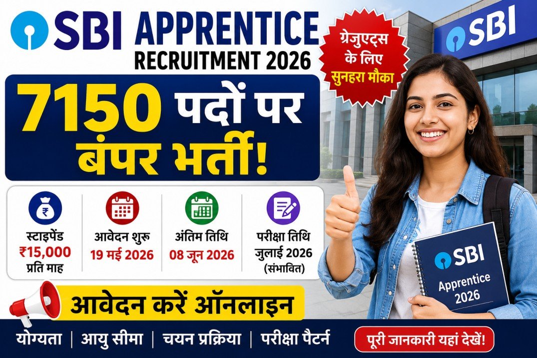SBI Apprentice Recruitment 2026