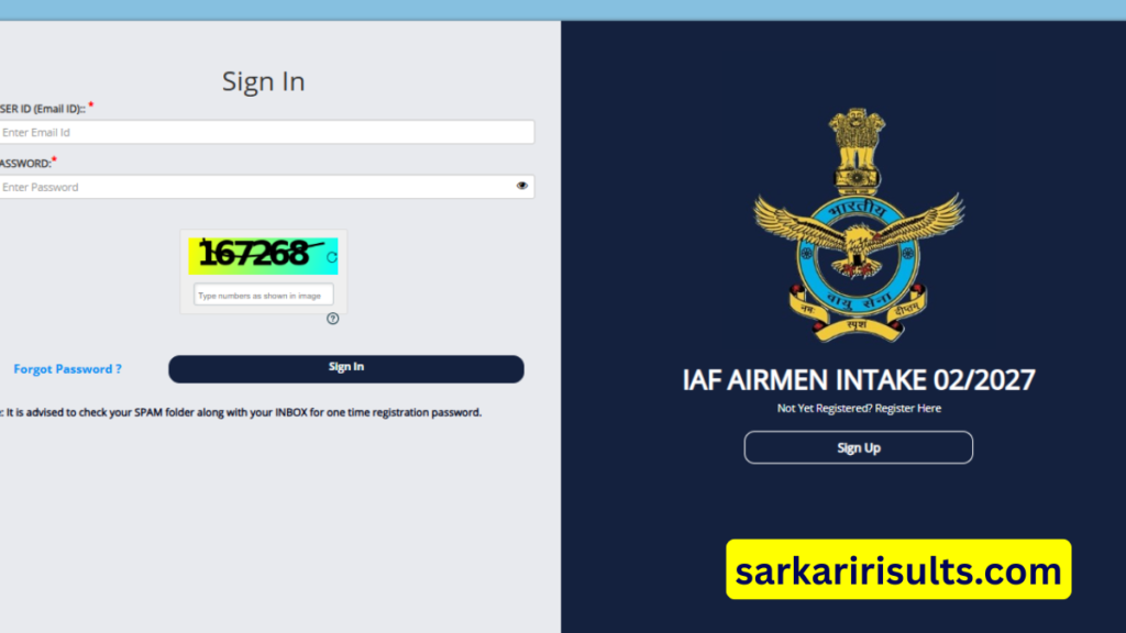 Airforce Medical Assistant Admit Card 2027